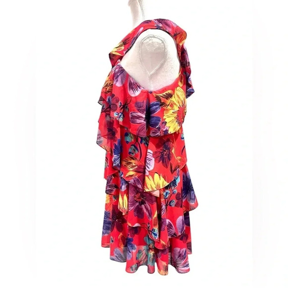 NWT Milly Lexi Wildflower Dress Mini Floral Size 2 - Picture 5 of 12